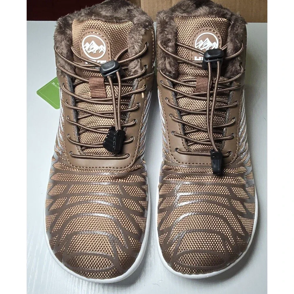 Hike Footwear Lorax Brown Winter Boots Ergonomic Barefoot Unisex Size EU 36 NEW